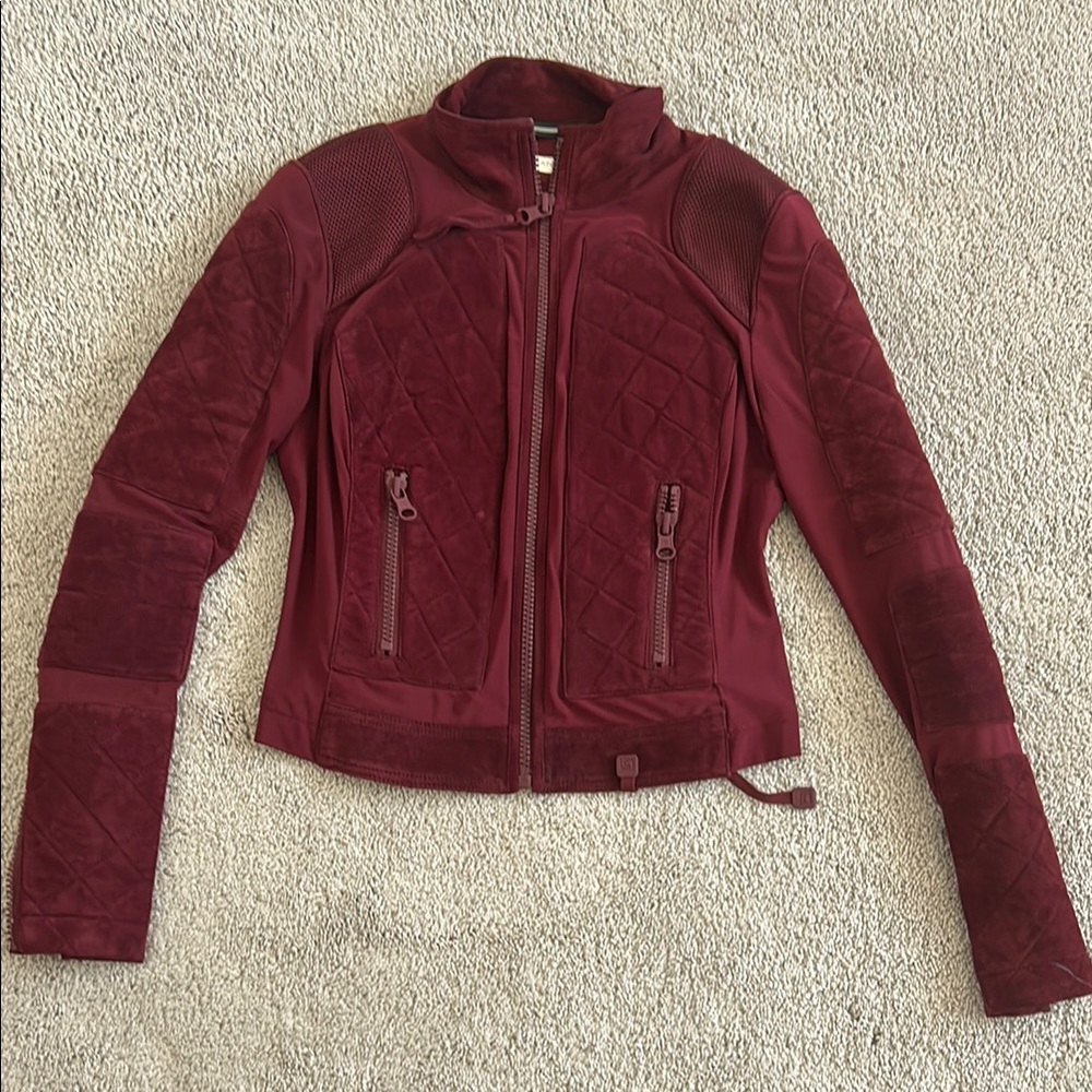 Blank Noir Women's Burgundy Jacket